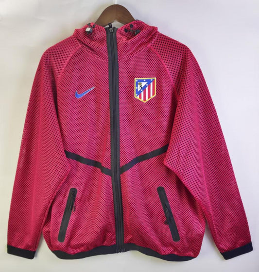 Atletico Madrid 2026 Reversible Walkout Top - Red/Black - front view