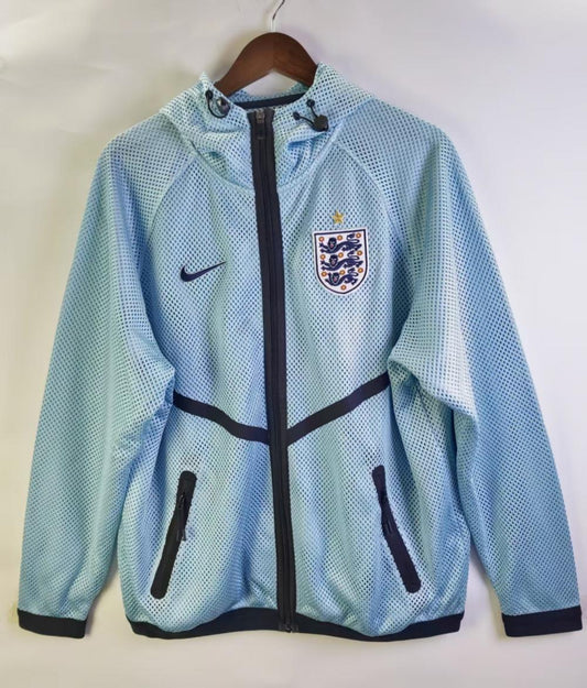 England 2026 Walkout Top - Light Blue - front view