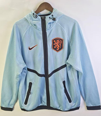 Netherlands 2026 Walkout Top - Light Blue - front view