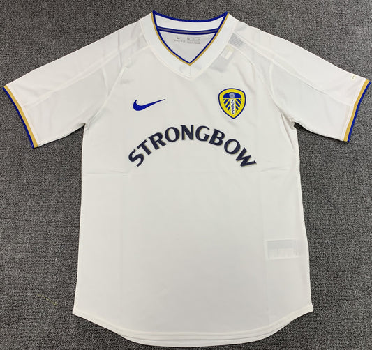 Leeds United 2000/01 Home Retro Jersey - front view