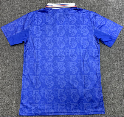 Rangers 1996/97 Home Retro Jersey - back view