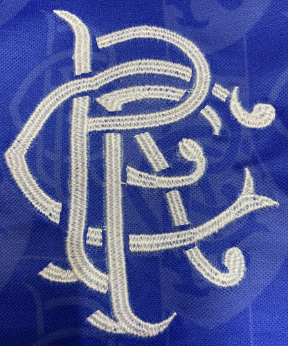 Rangers 1996/97 Home Retro Jersey - detail view