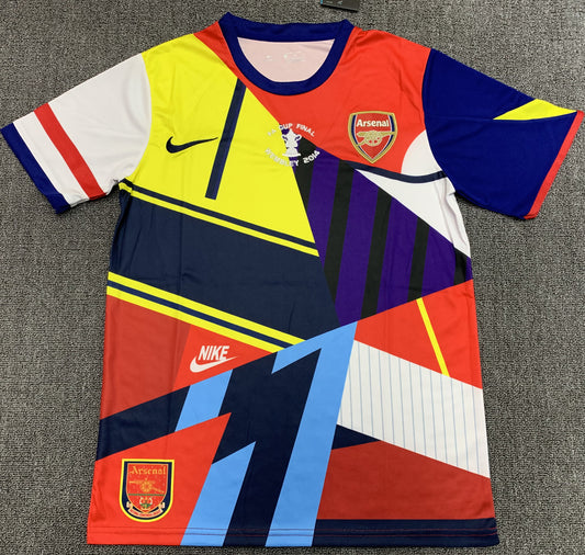Arsenal 2014 Anniversary Edition Retro Jersey - front view