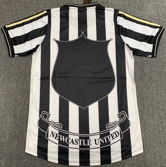 Newcastle United 1997/99 Home Retro Jersey - back view