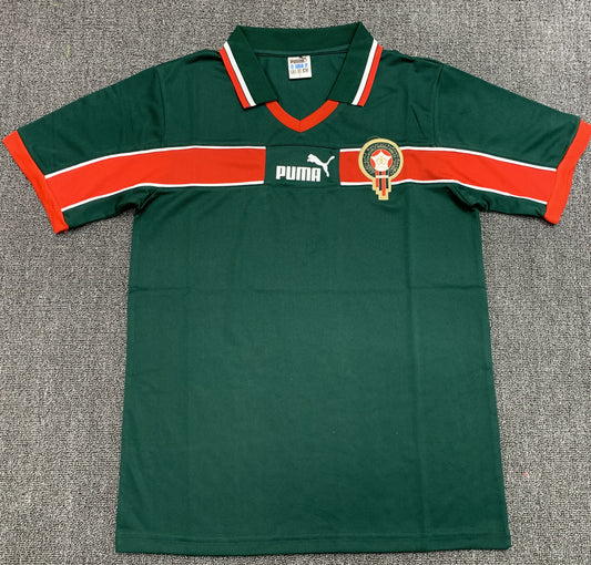 Morocco 1998 Home Retro Jersey - front view
