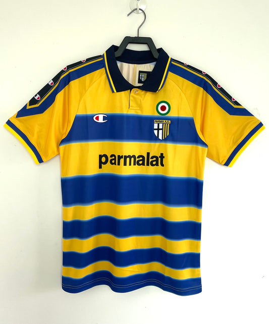 Parma 1999/00 Home Retro Jersey - front view