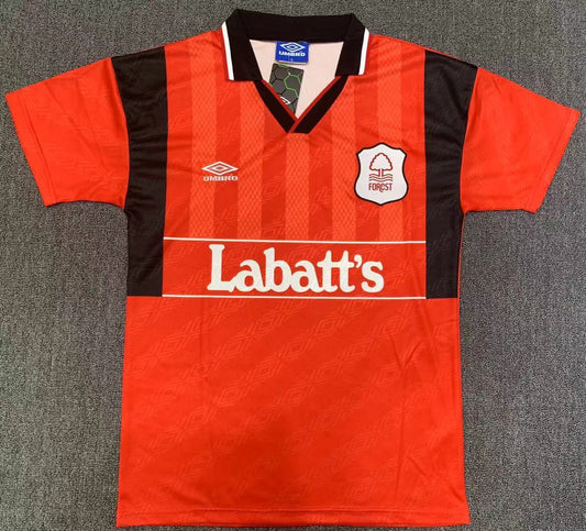 Nottingham Forest 1994/95 Home Retro Jersey - front view
