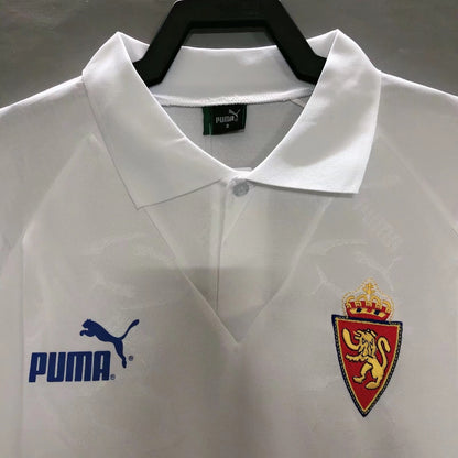 Real Zaragoza 1995 Home Retro Jersey - front view