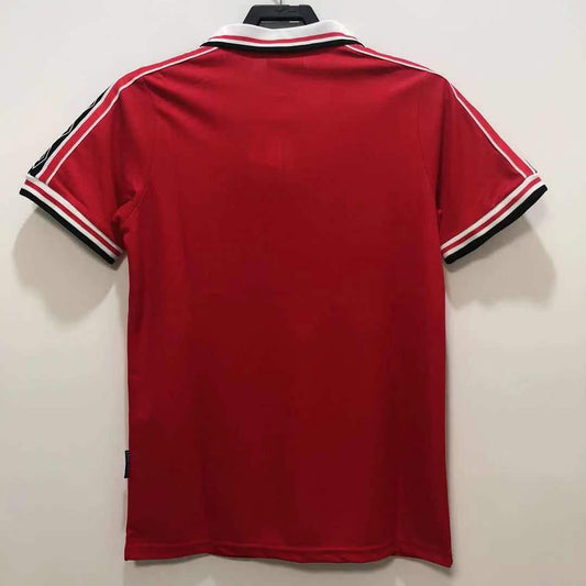 Manchester United 1998/99 Home Retro Jersey - back view