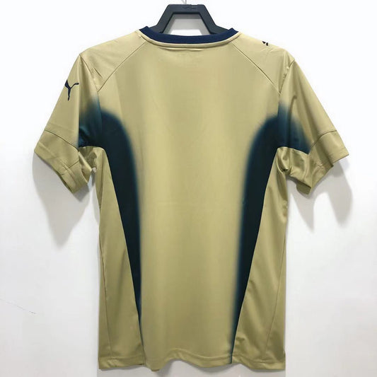 Italy 2006 Gold Retro Goalkeeper Jersey - back view