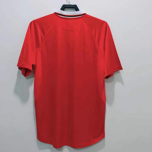 Manchester United 1999/00 Home Retro Jersey - back view