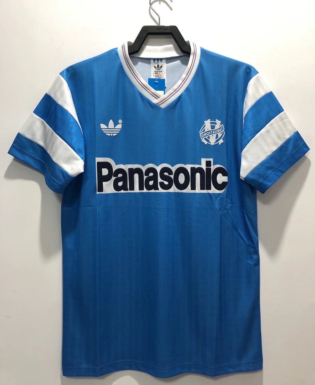 Marseille 1990 Away Retro Jersey - front view