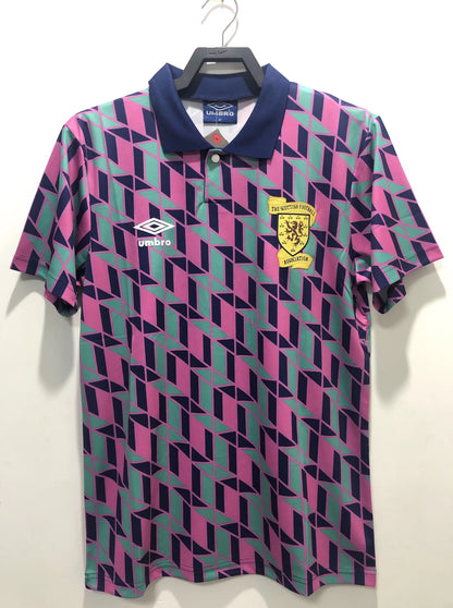 Scotland 1988/89 Away Retro Jersey - front view