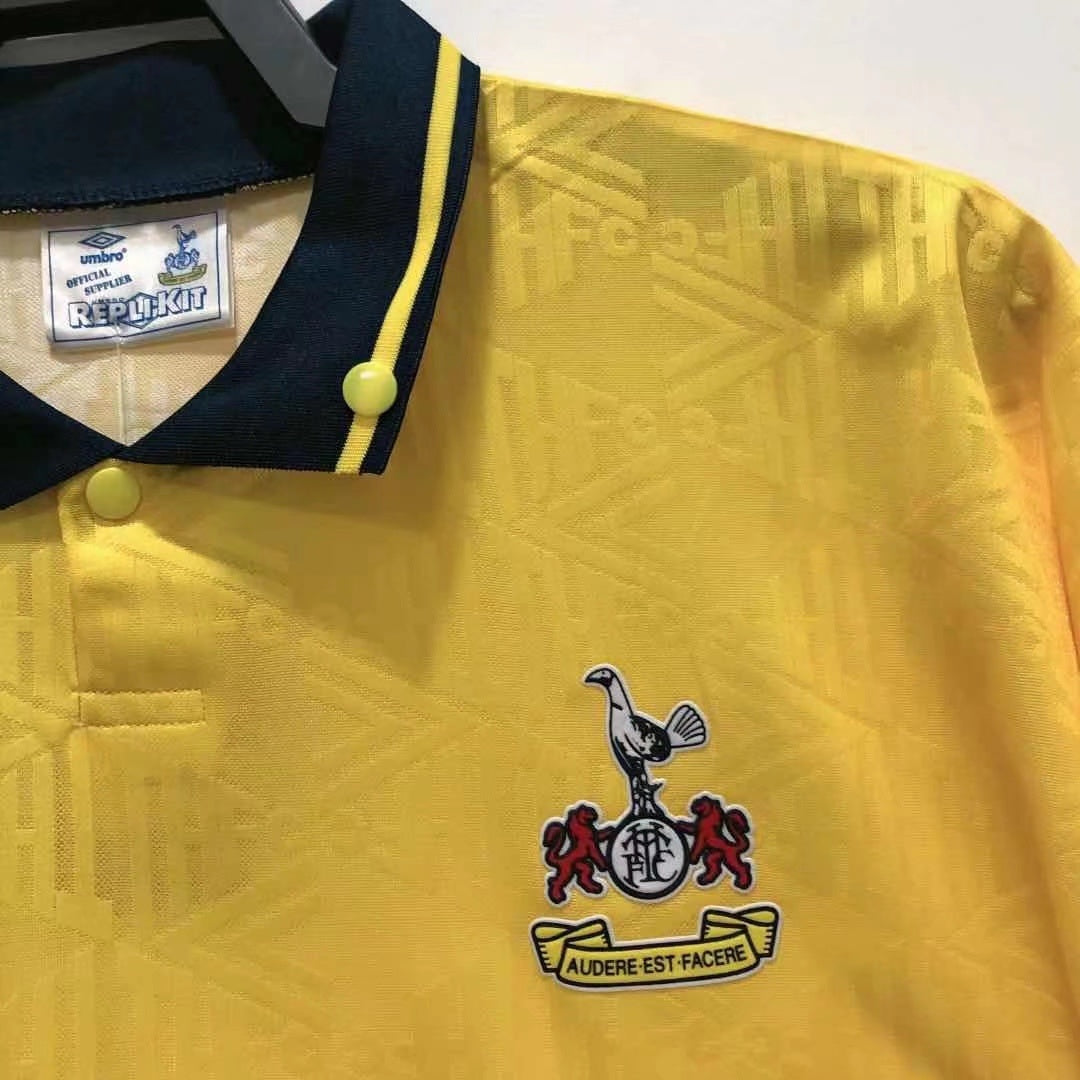 Tottenham Hotspur 1992/94 Away Retro Jersey - front view
