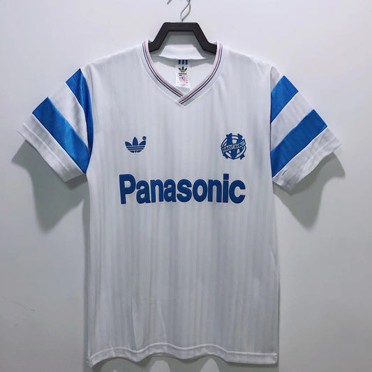 Marseille 1990 Home Retro Jersey - front view