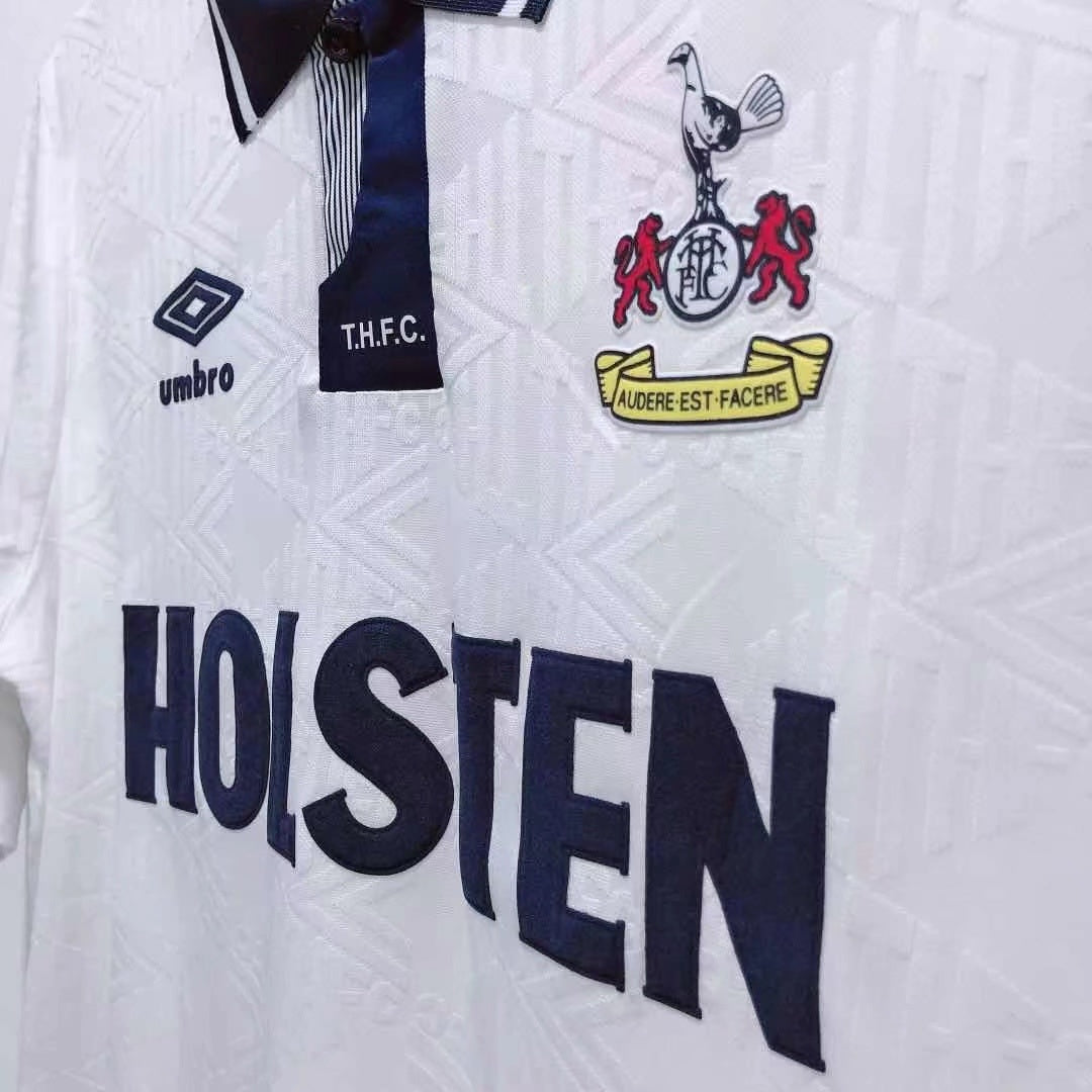 Tottenham Hotspur 1991/93 Home Retro Jersey - front view