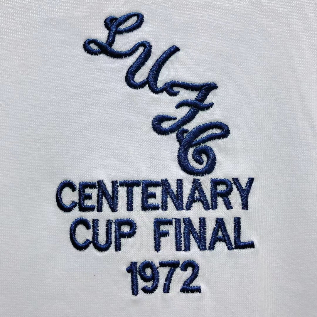 Leeds United 1972 Home Retro Jersey - detail view