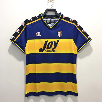 Parma 2001/02 Home Retro Jersey - front view