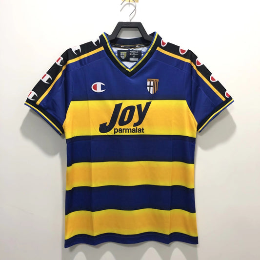 Parma 2001/02 Home Retro Jersey - front view