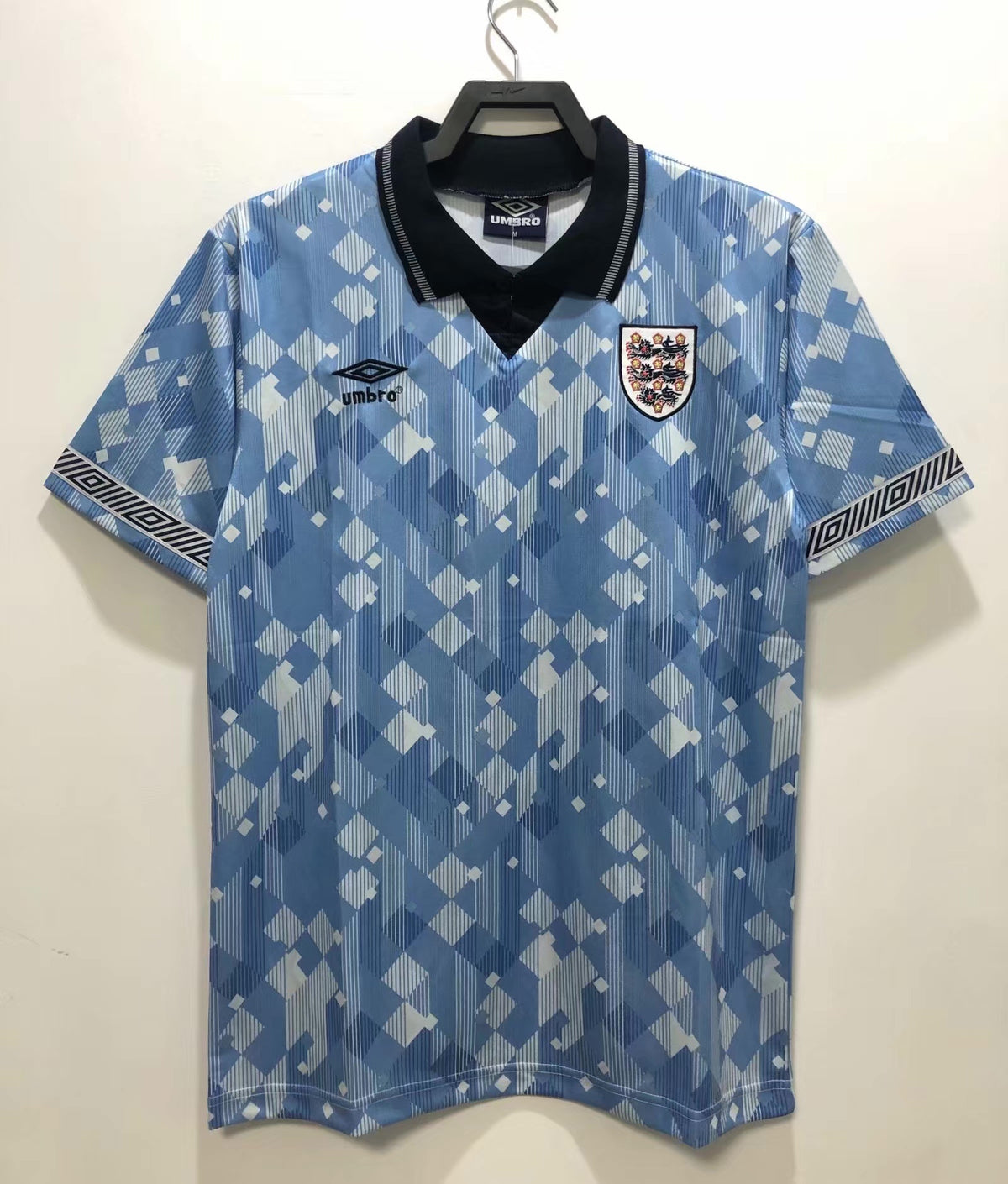 England 1990 Third Retro Jersey - front view