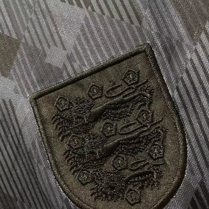 England 1990 Away No Badge Retro Jersey - detail view