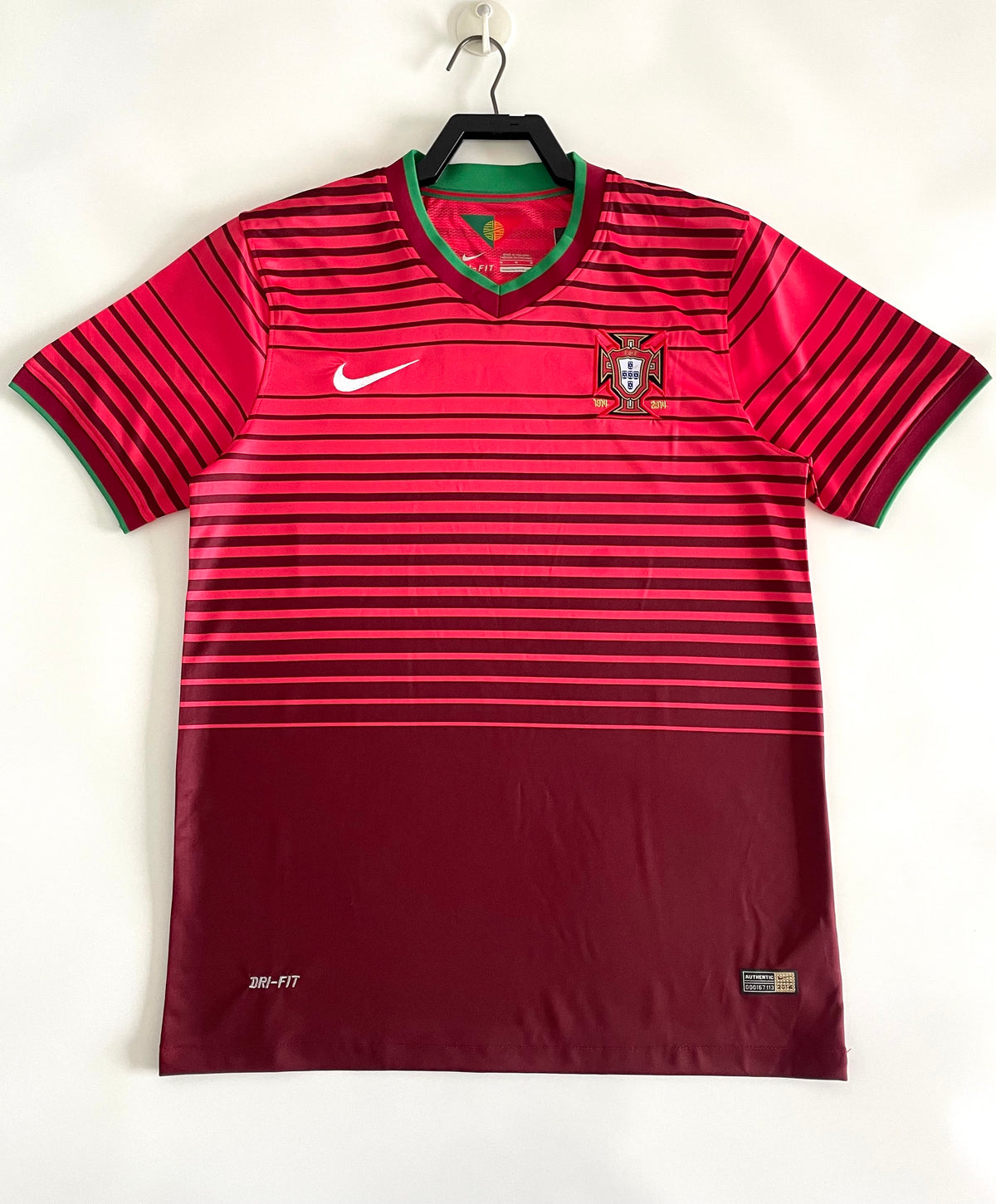 Portugal 2014 Home Retro Jersey - front view