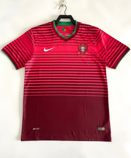 Portugal 2014 Home Retro Jersey - front view