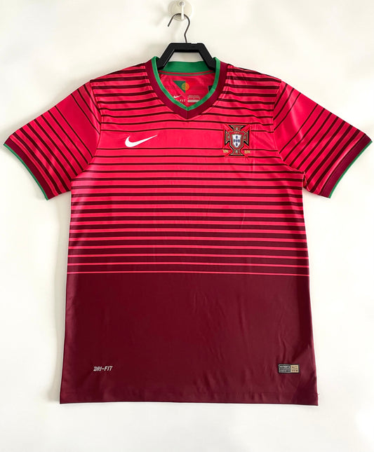 Portugal 2014 Home Retro Jersey - front view