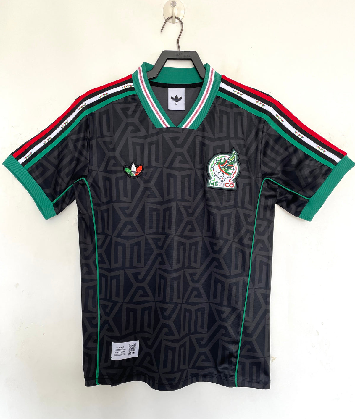 Mexico 2026/27 Collaboration Black Retro Jersey - front view